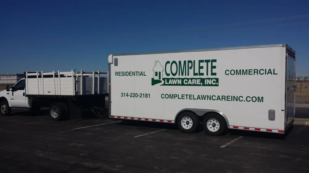 Local landscape installation with custom design in Hazelwood, MO by Complete Lawn Care