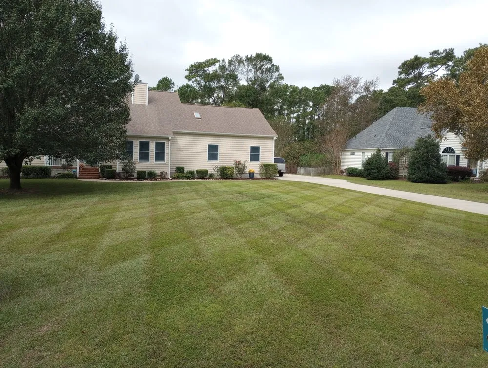 Professional landscape installation in Newport, NC by Complete Lawn Care