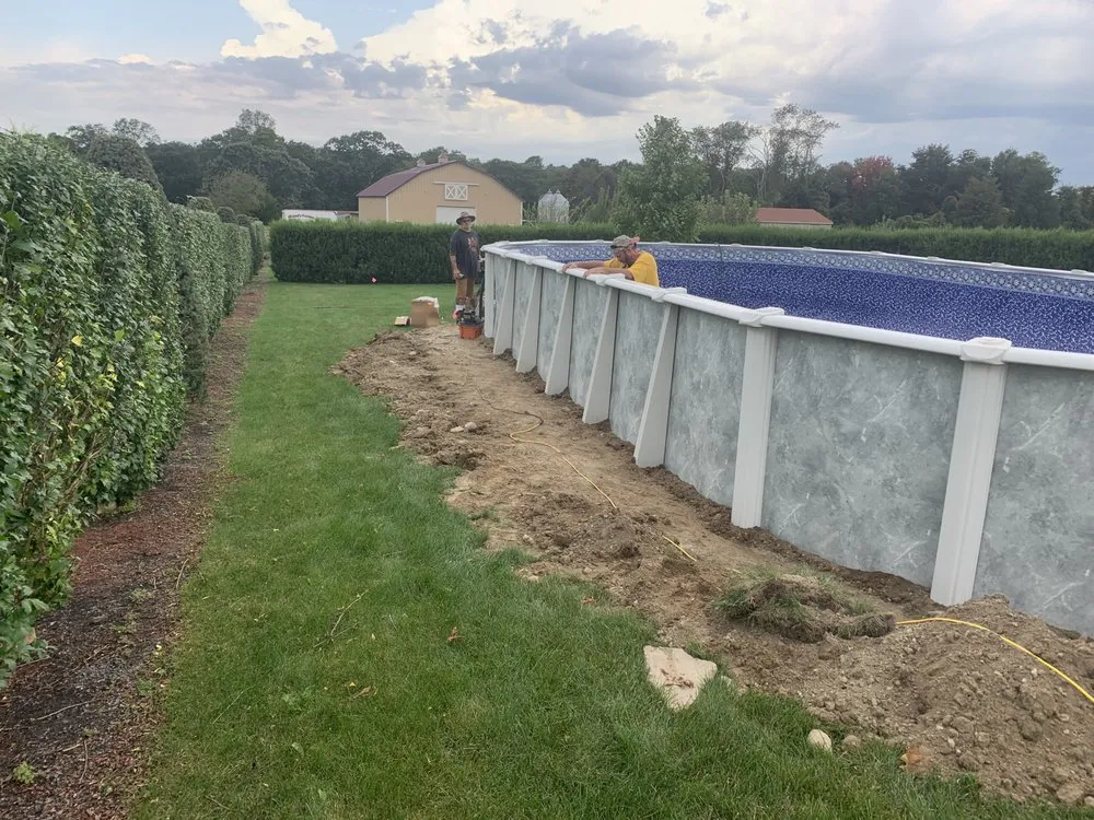 Expert outdoor landscaping near you in Rehoboth, MA by Complete Pools and Landscaping