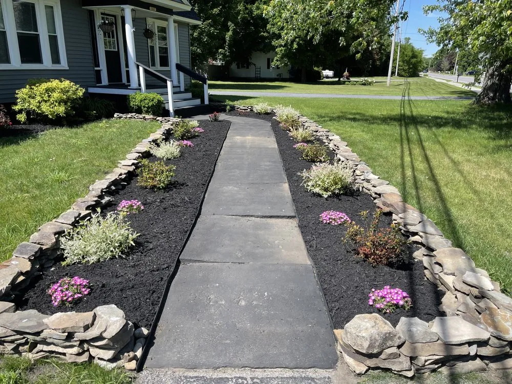 Custom garden landscaping experts serving Adams, NY - Complete Property Maintenance