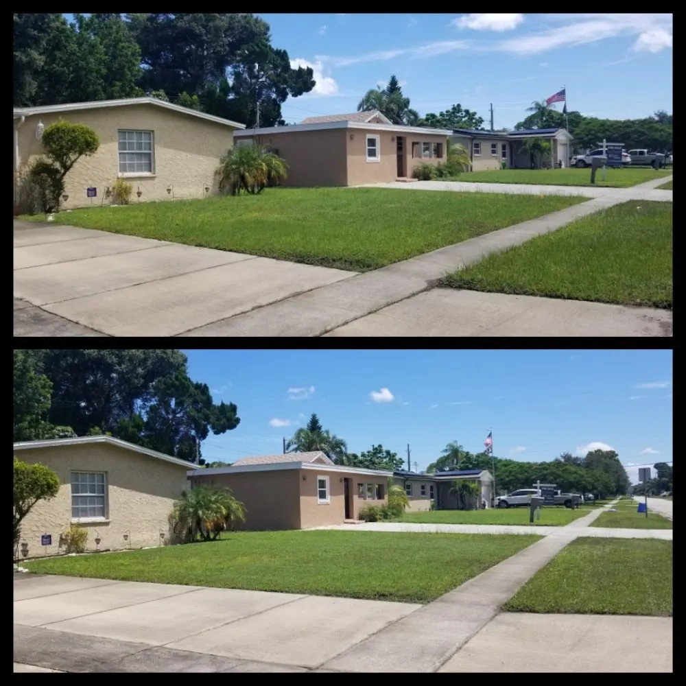 Custom lawn care service with custom design in Pinellas Park, FL by Complete Upkeep Tree Service & Pressure Washing