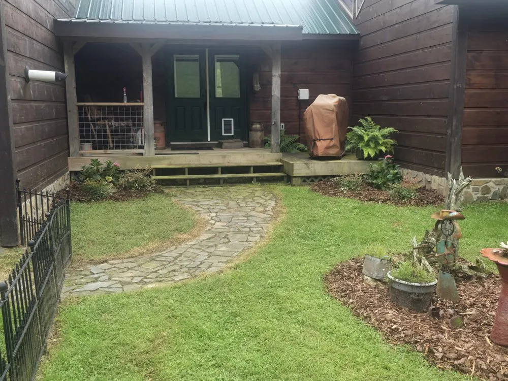 Local lawn mowing service with custom design in Mountain City, TN by Compton's Consulting and Services