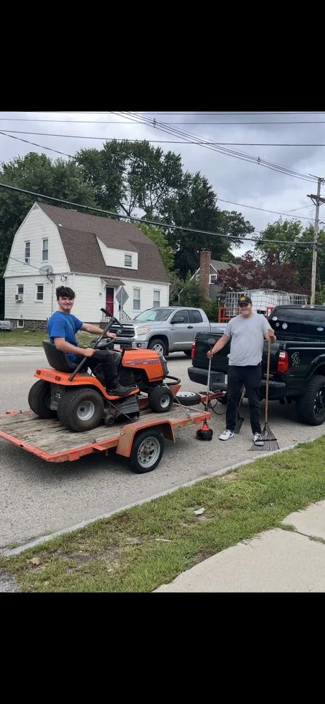 Custom yard maintenance in Whitman, MA by Conal’s landscaping