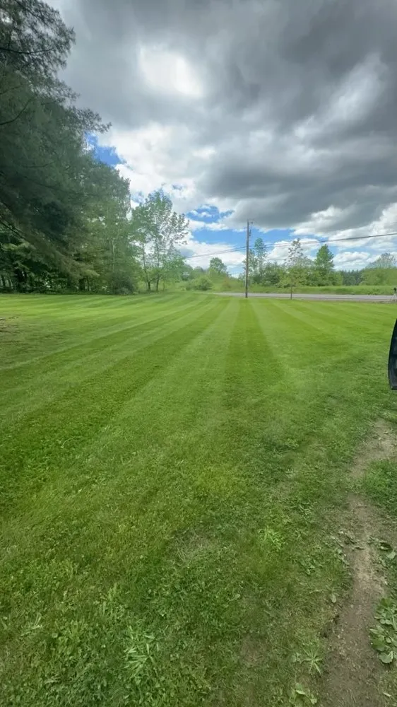 Expert lawn mowing service for outdoor upgrades across Windham, ME - Conant Property Landscaping