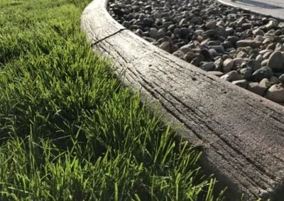 Custom outdoor landscaping near you across Dickinson, TX - Concept Curbing