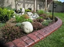 Professional landscape design in Dickinson, TX by Concept Curbing