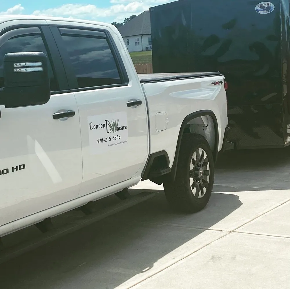 Custom residential landscaping in Senoia, GA by Concept lawn care