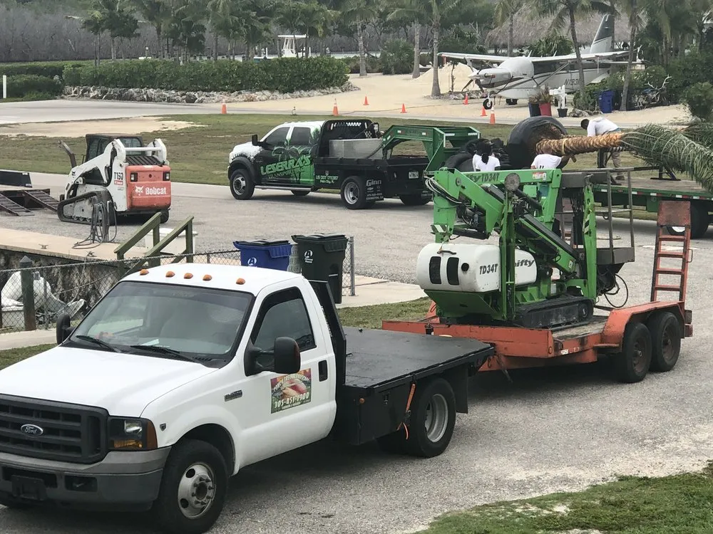 Custom yard cleanup service for beautiful yards across Key Largo, FL - Conch Tree & Landscape Professionals