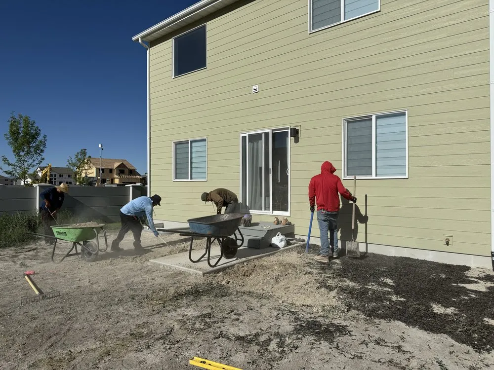 Top-rated landscaping services in Eagle Mountain, UT by Concrete and green