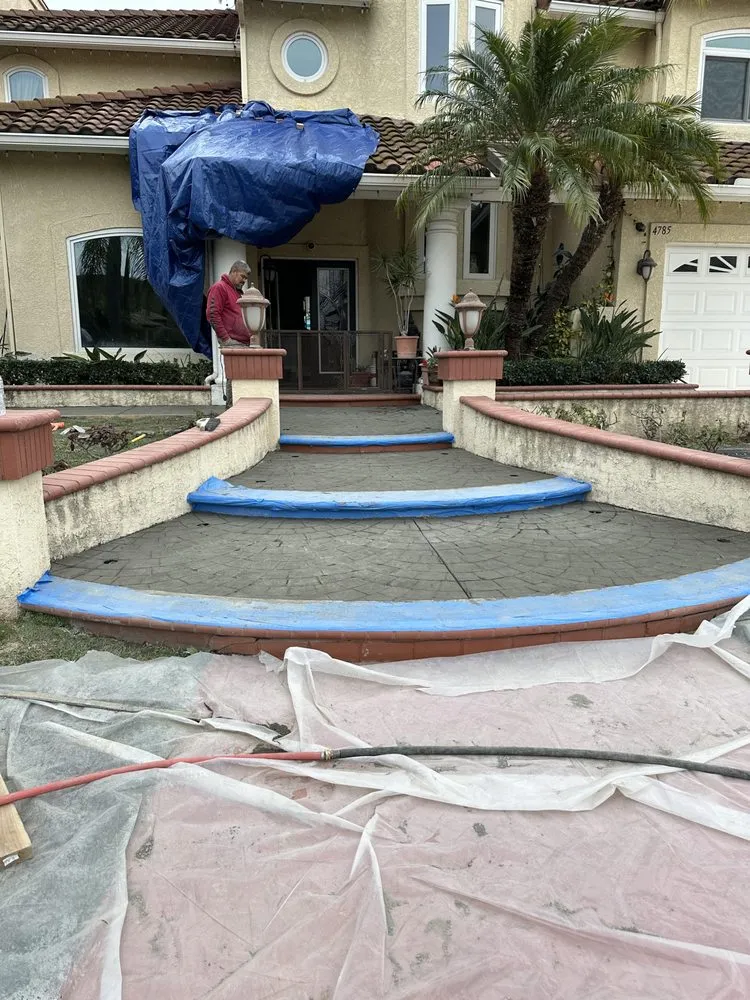 Local landscape design for beautiful yards in Pomona, CA by Concrete by Leo and Javier