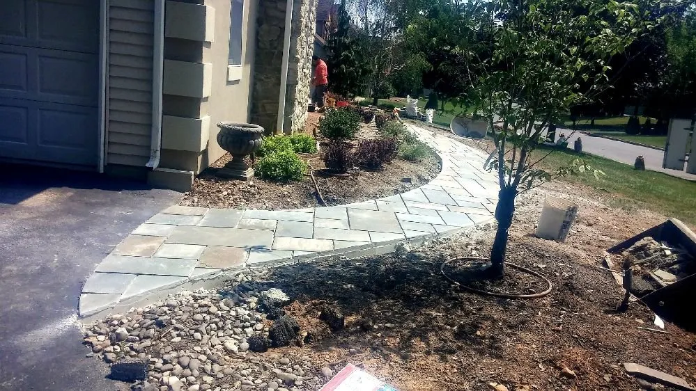 Trusted outdoor landscaping for homes across Easton, PA - Concrete Dos Amigos
