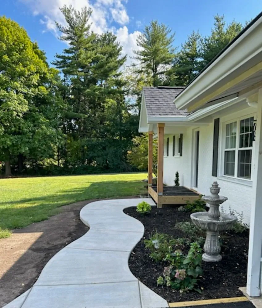 Expert landscape installation for year-round maintenance across Rochester, IL - Concrete Impressions