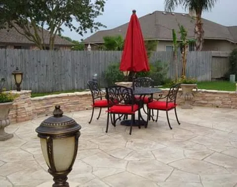 Local yard cleanup service for homes in Corpus Christi, TX by Concrete Impressions Texas