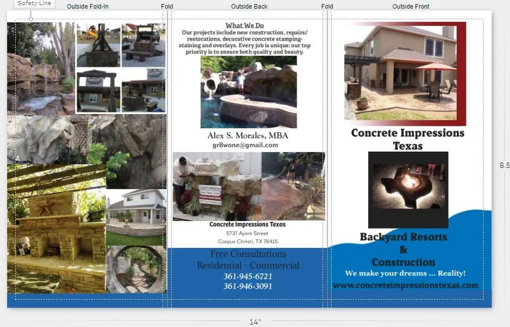 Professional residential landscaping experts serving Corpus Christi, TX - Concrete Impressions Texas