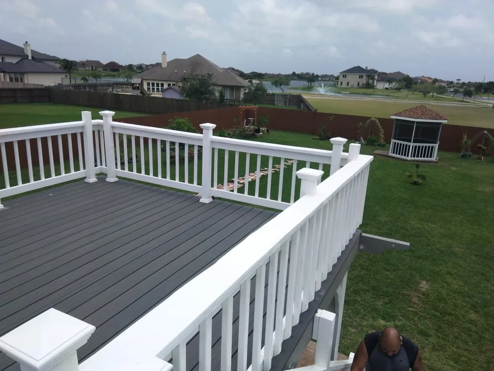 Local landscape design with custom design in Corpus Christi, TX by Concrete Impressions Texas