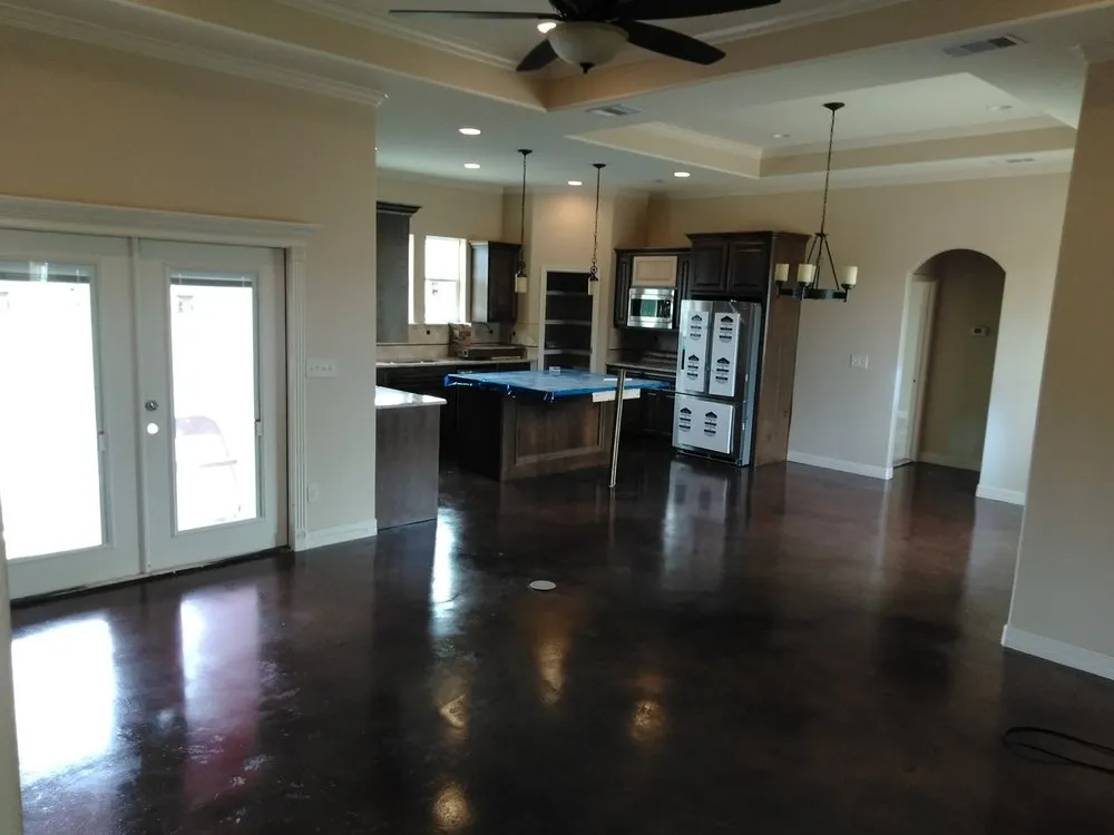 Custom landscape design in Corpus Christi, TX by Concrete Impressions Texas