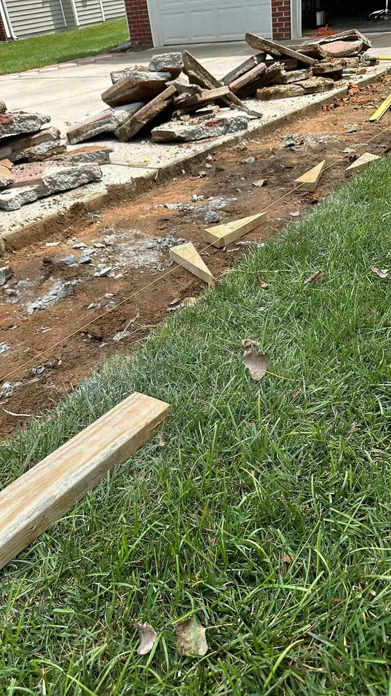 Professional landscape installation in Asheboro, NC - Concrete J & R Service's