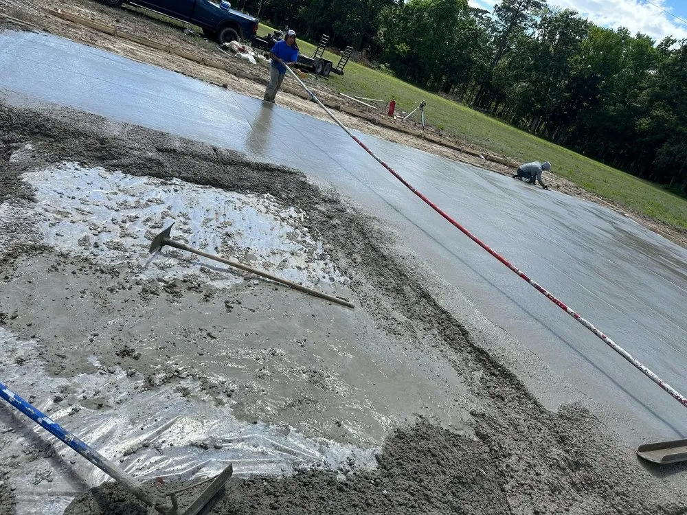 Reliable landscape installation for residential properties in Asheboro, NC by Concrete J & R Service's