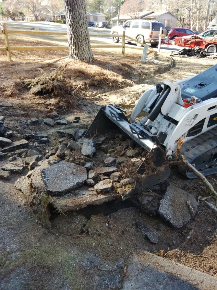 Expert residential landscaping experts serving Asheboro, NC - Concrete J & R Service's