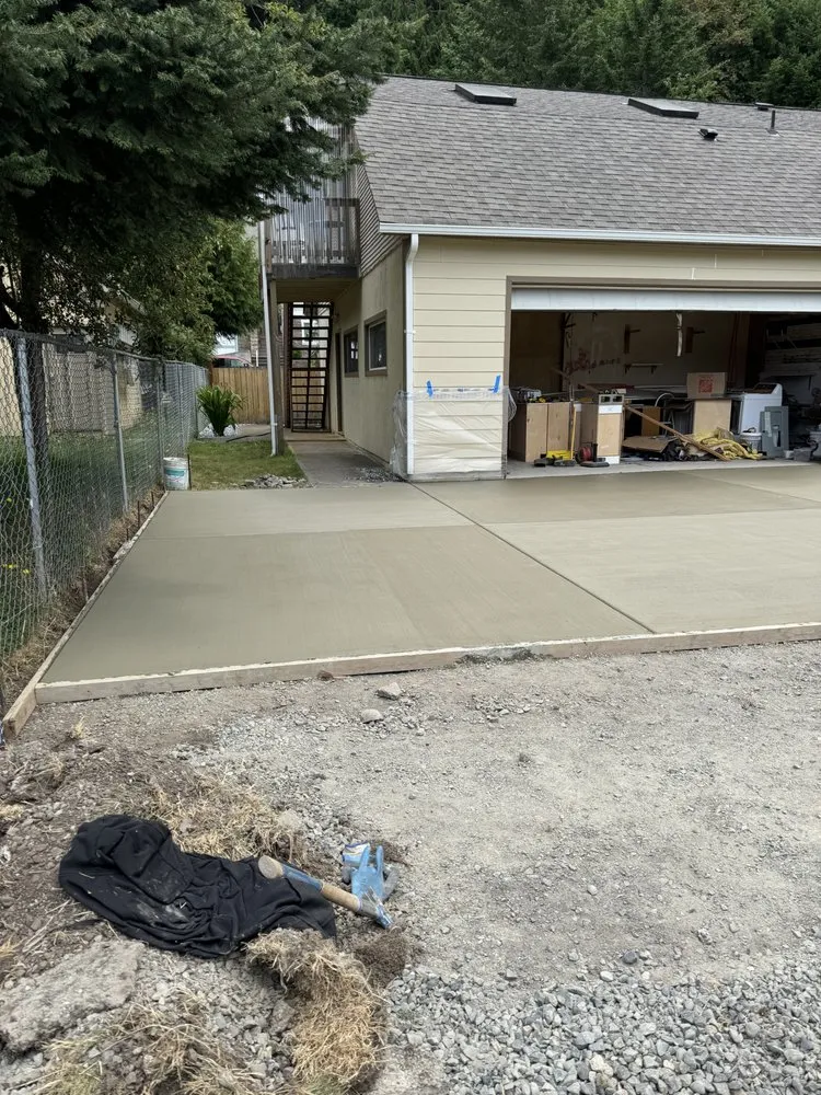 Professional lawn mowing service for outdoor upgrades in Centralia, WA by Concrete Masters