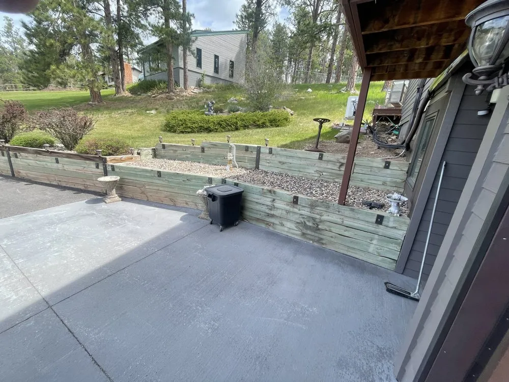 Expert outdoor landscaping in Rapid City, SD by Concrete Visuals