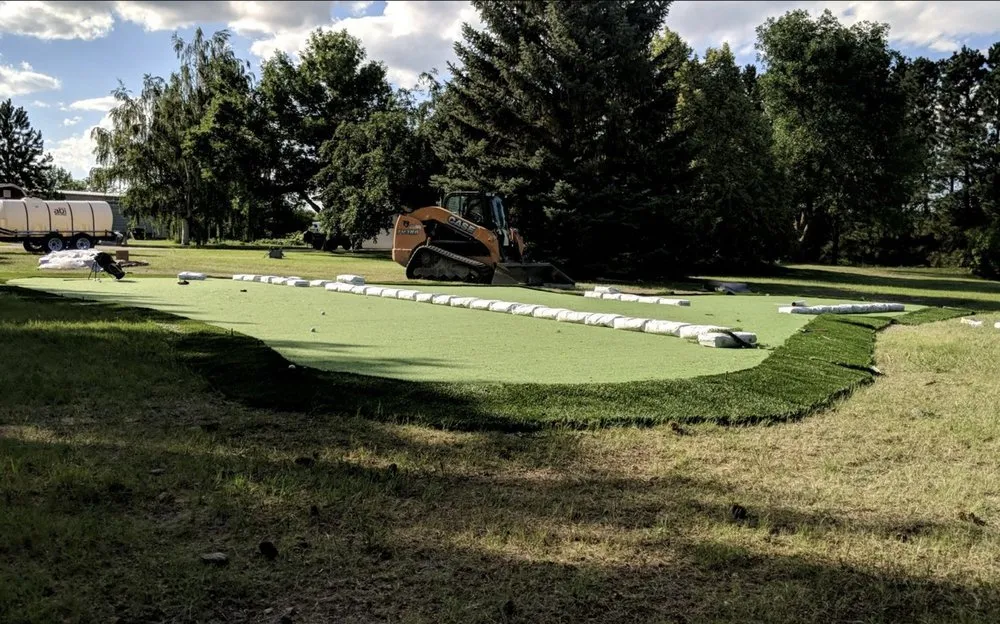 Expert lawn mowing service for outdoor upgrades in Rapid City, SD by Concrete Visuals