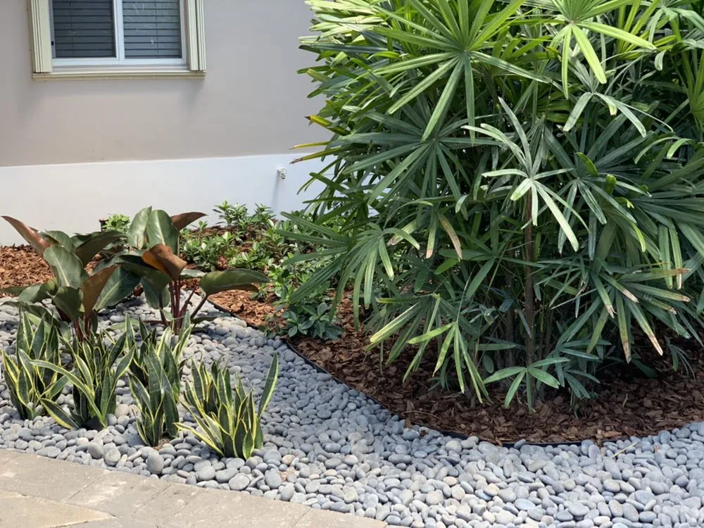 Expert garden landscaping with custom design in Miami, FL by Conde Landscaping