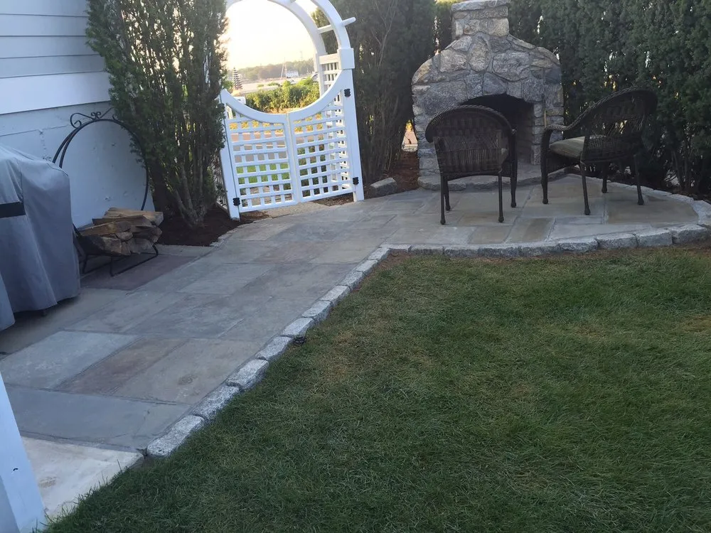 Custom landscaping services for homes in Norwalk, CT by Connecticut Lawncare & Services