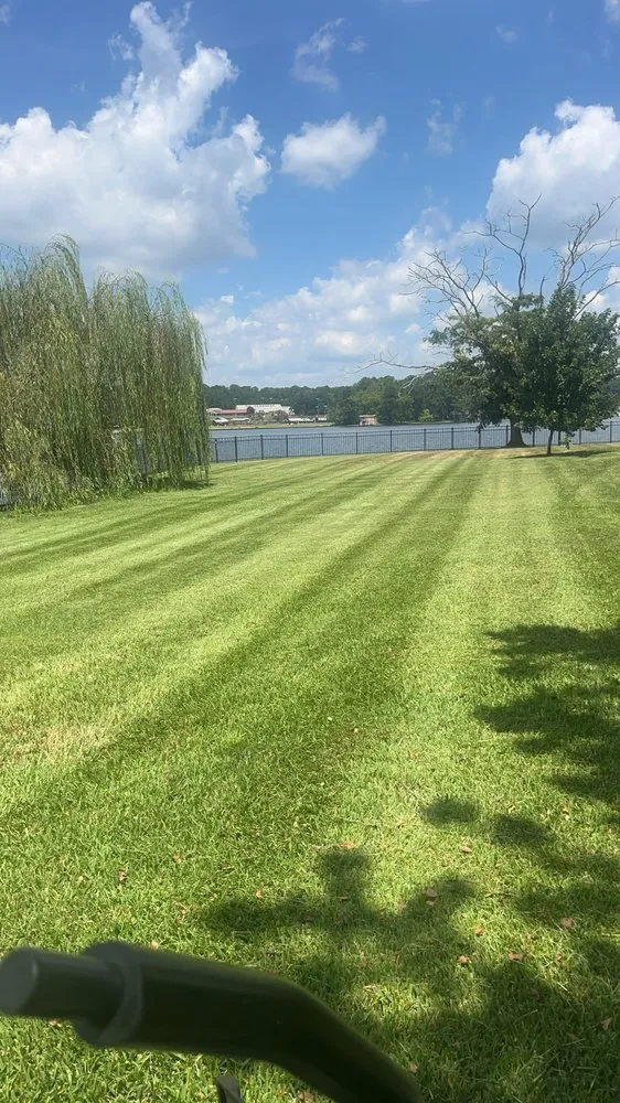Affordable landscape installation in Bowdon, GA by Connor Cummingss