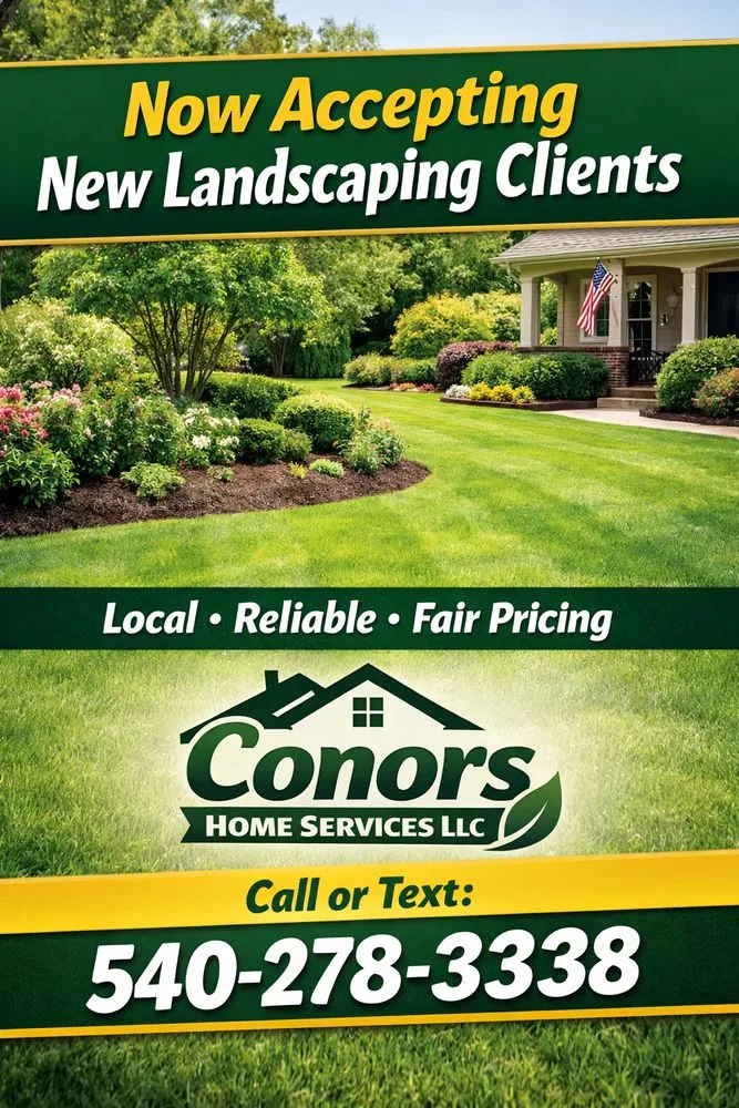 Professional residential landscaping in Roanoke, VA - Conors Home Services
