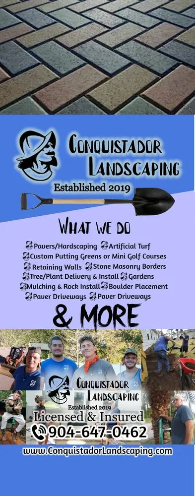 Professional lawn care service in St. Augustine, FL by Conquistador Landscaping