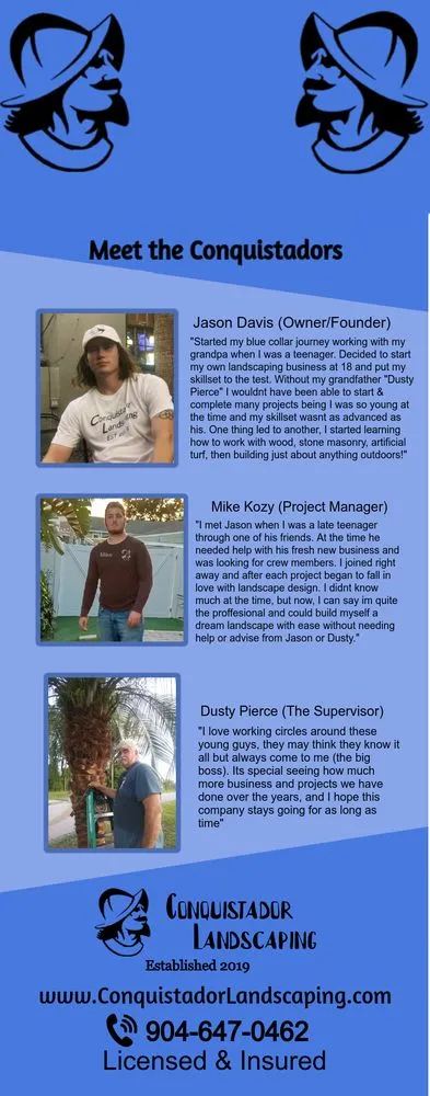 Custom lawn mowing service in St. Augustine, FL - Conquistador Landscaping