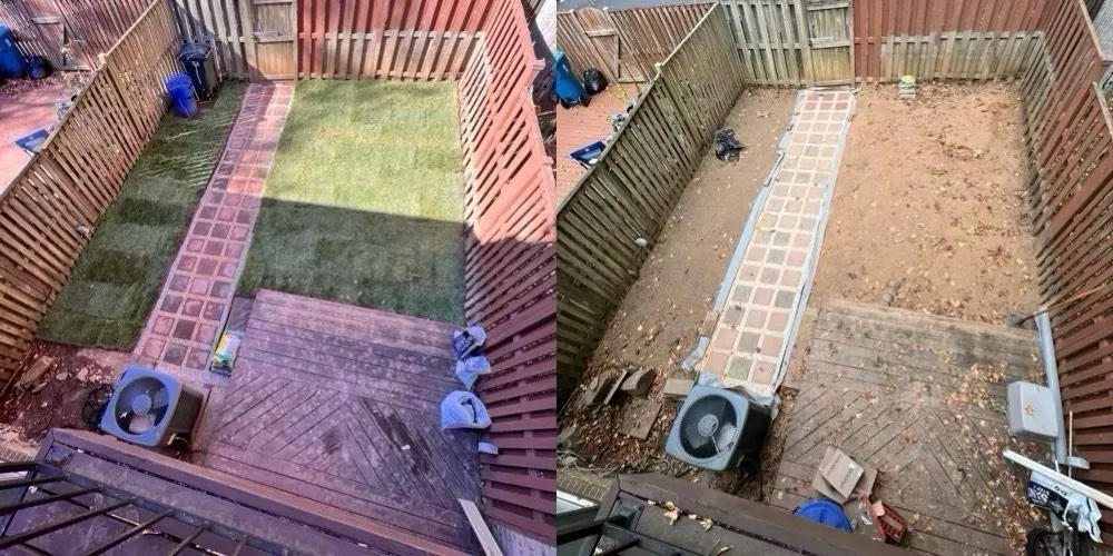 Local residential landscaping in Woodbridge, VA by Constanza Lawn and Landscaping