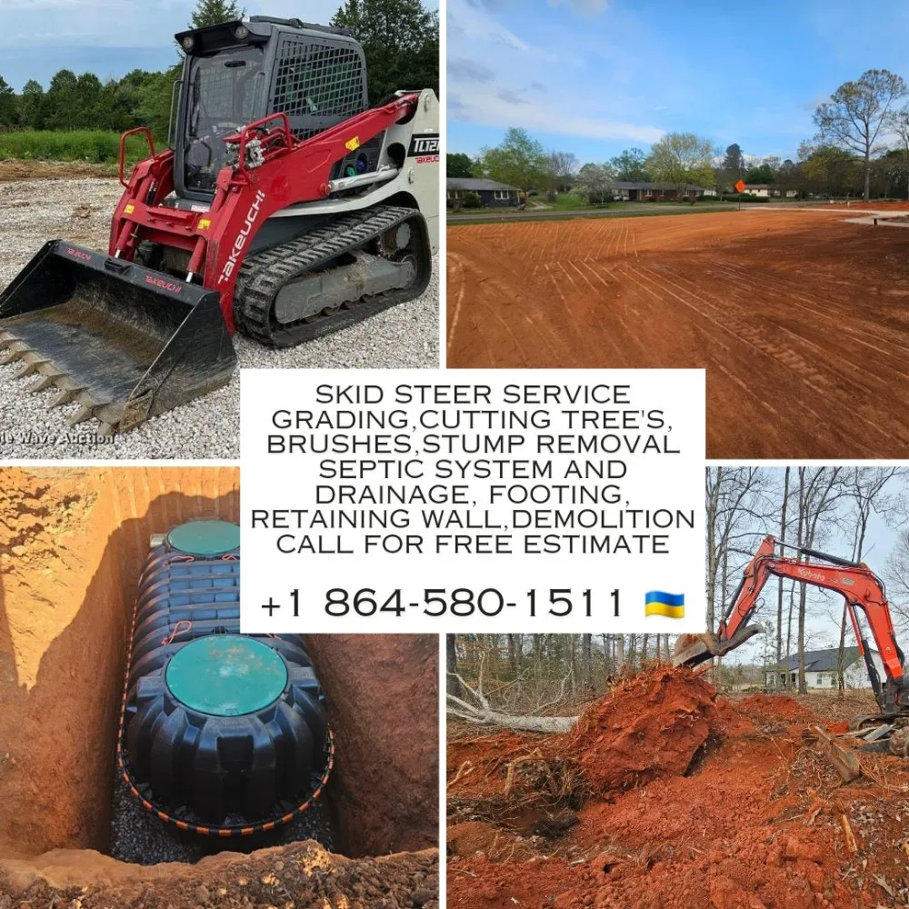 Custom landscape installation in Spartanburg, SC by Construction & Hauling