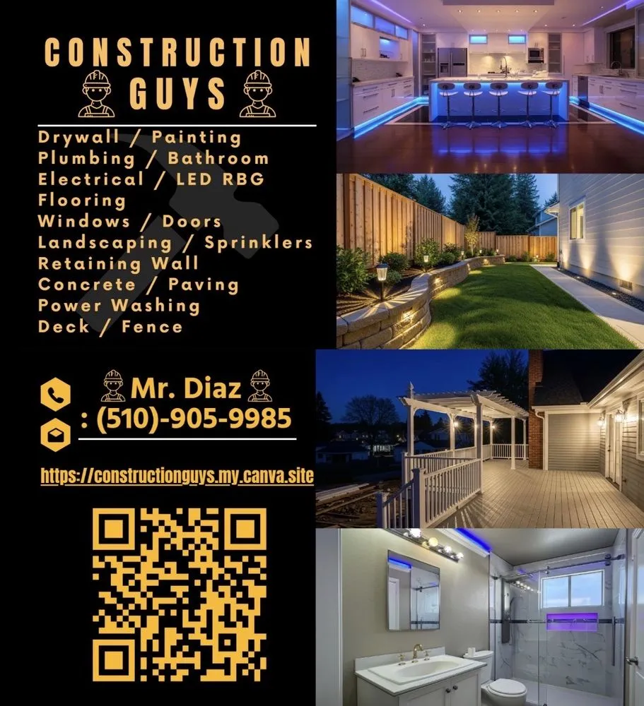 Trusted lawn mowing service for beautiful yards in Lafayette, CA by Construction Guys