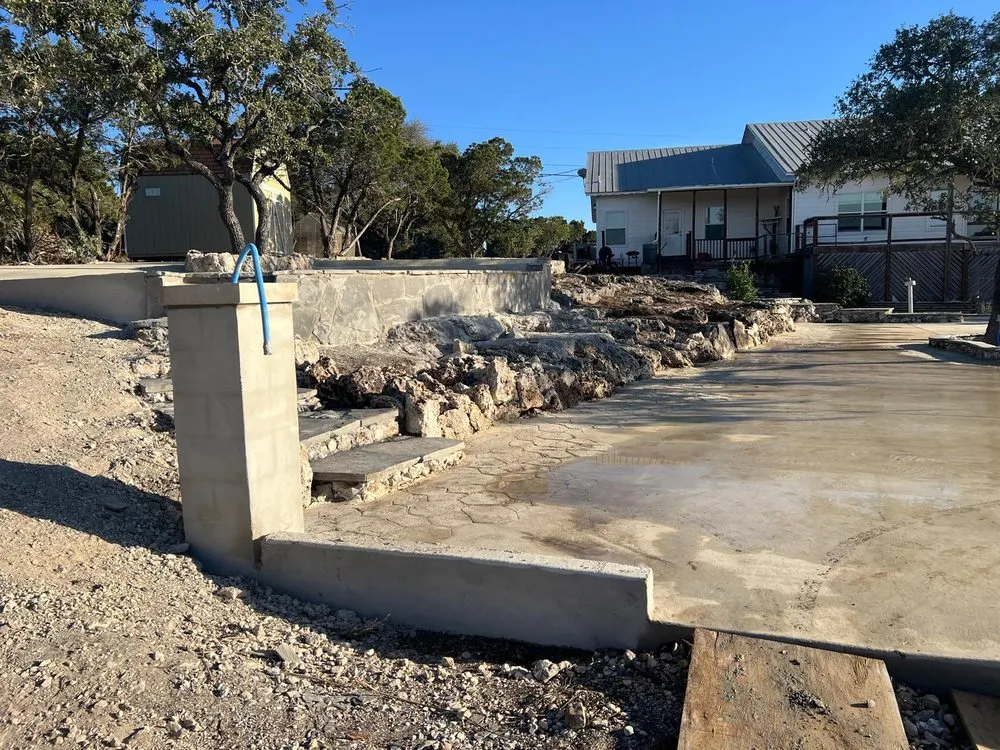 Expert outdoor landscaping in San Antonio, TX by Construction Rental And Services