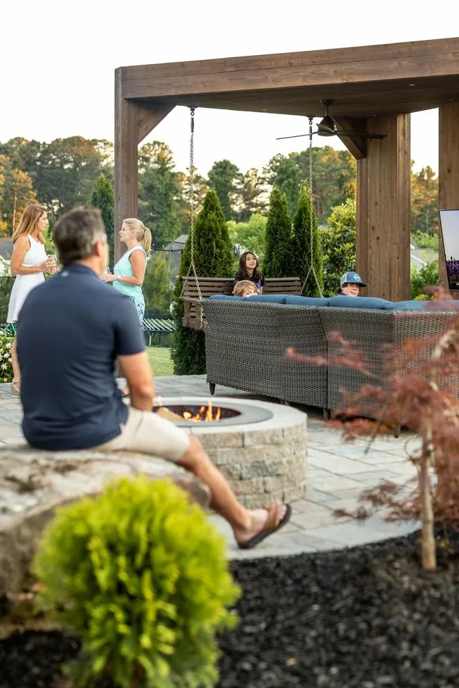 Professional lawn care service with custom design across Raleigh, NC - Constructive Design Group