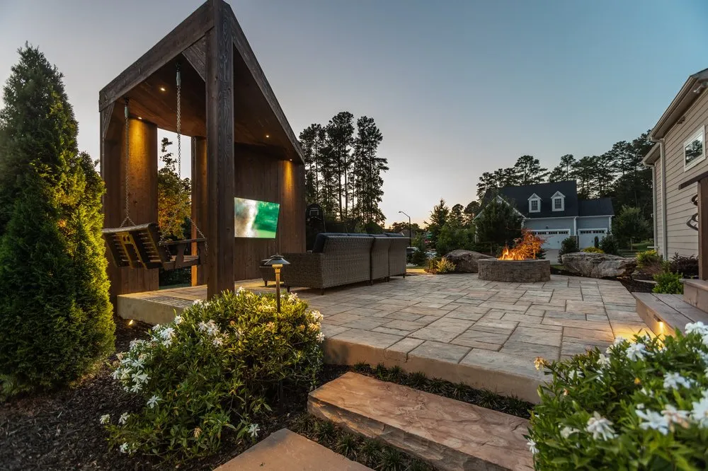 Affordable lawn mowing service for residential properties across Raleigh, NC - Constructive Design Group