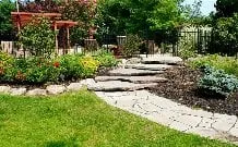 Trusted outdoor landscaping for homes in Northport, NY by Contemporary Stonescapes