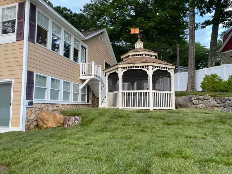 Expert outdoor landscaping in Moultonborough, NH by Conti Property Solutions