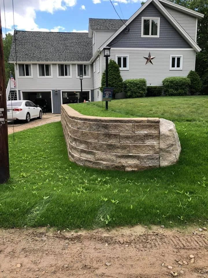 Custom garden landscaping in Moultonborough, NH - Conti Property Solutions