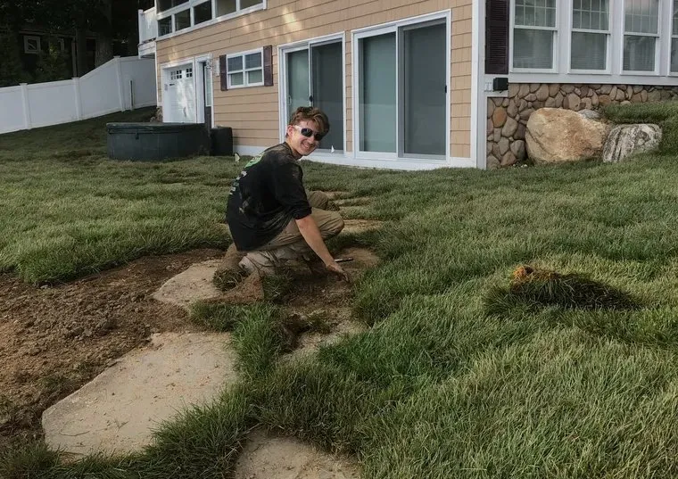 Professional landscape installation for beautiful yards across Moultonborough, NH - Conti Property Solutions