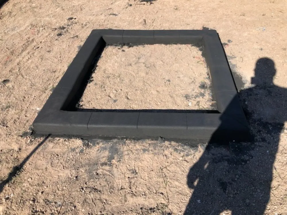 Custom landscape installation in McAllen, TX by Contour Curbs