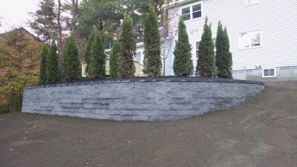 Custom yard maintenance with custom design in Schenectady, NY by Contour Landscaping