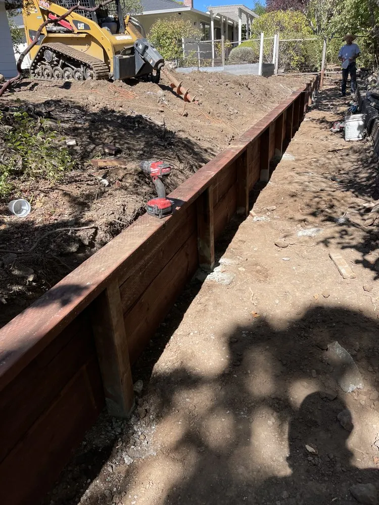 Professional garden landscaping in Santa Rosa, CA by Contreras Landscaping