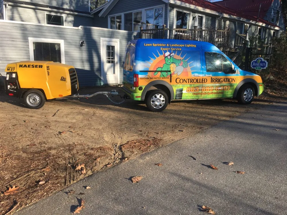 Affordable yard cleanup service for beautiful yards across Nottingham, NH - Controlled Irrigation