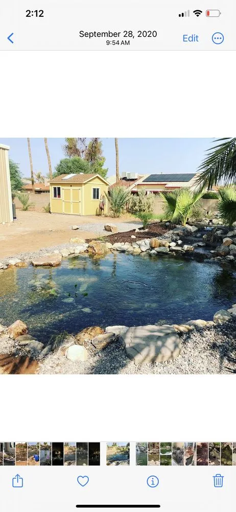 Local landscape design experts serving Eloy, AZ - Conway Aquascape