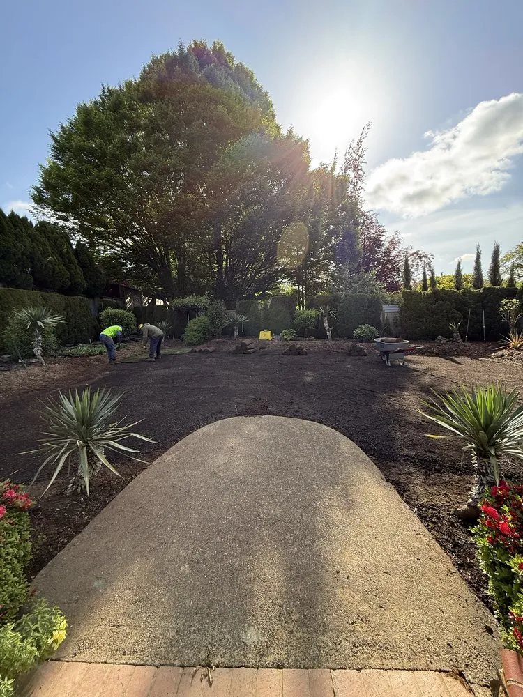 Affordable residential landscaping in Aurora, OR by Cony's Landscape Maintenance