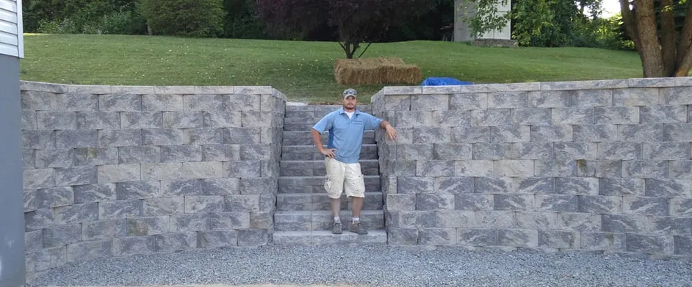 Custom garden landscaping in Winfield, PA by Cook's Horticulture & Landscape Services