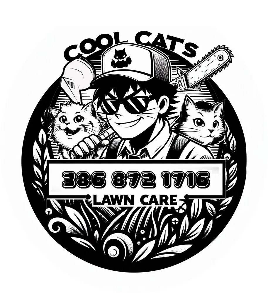 Professional landscape design for residential properties in Daytona Beach, FL by Cool Cats Lawn Care